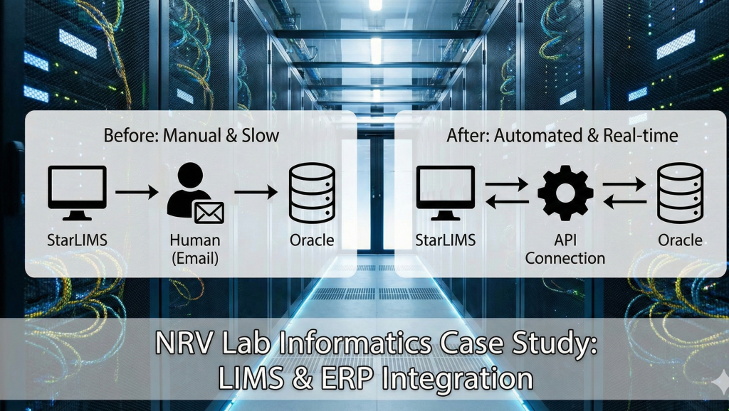 starlims oracle integration nrv lab informatics