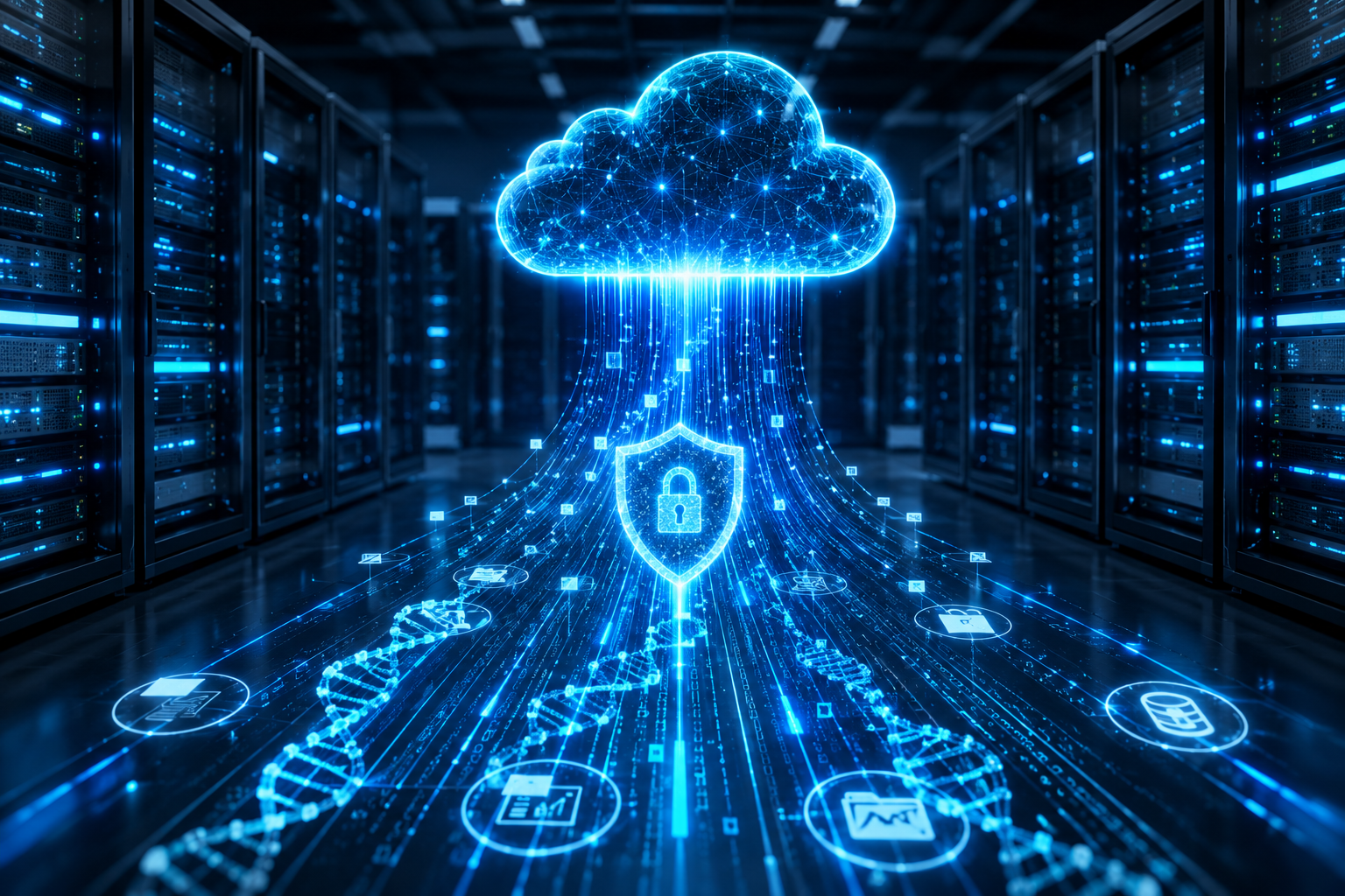 Secure enterprise cloud LIMS migration architecture