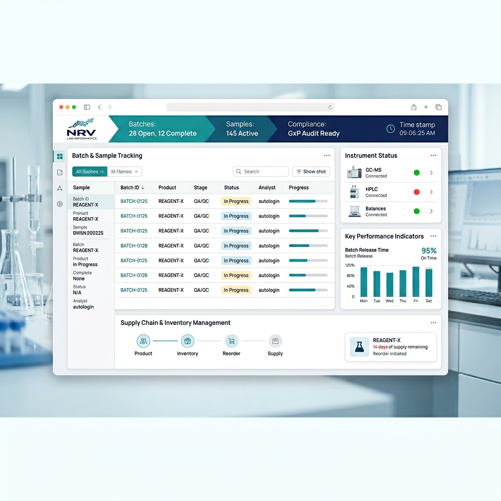 A diagram or screenshot of the Trazit LIMS platform